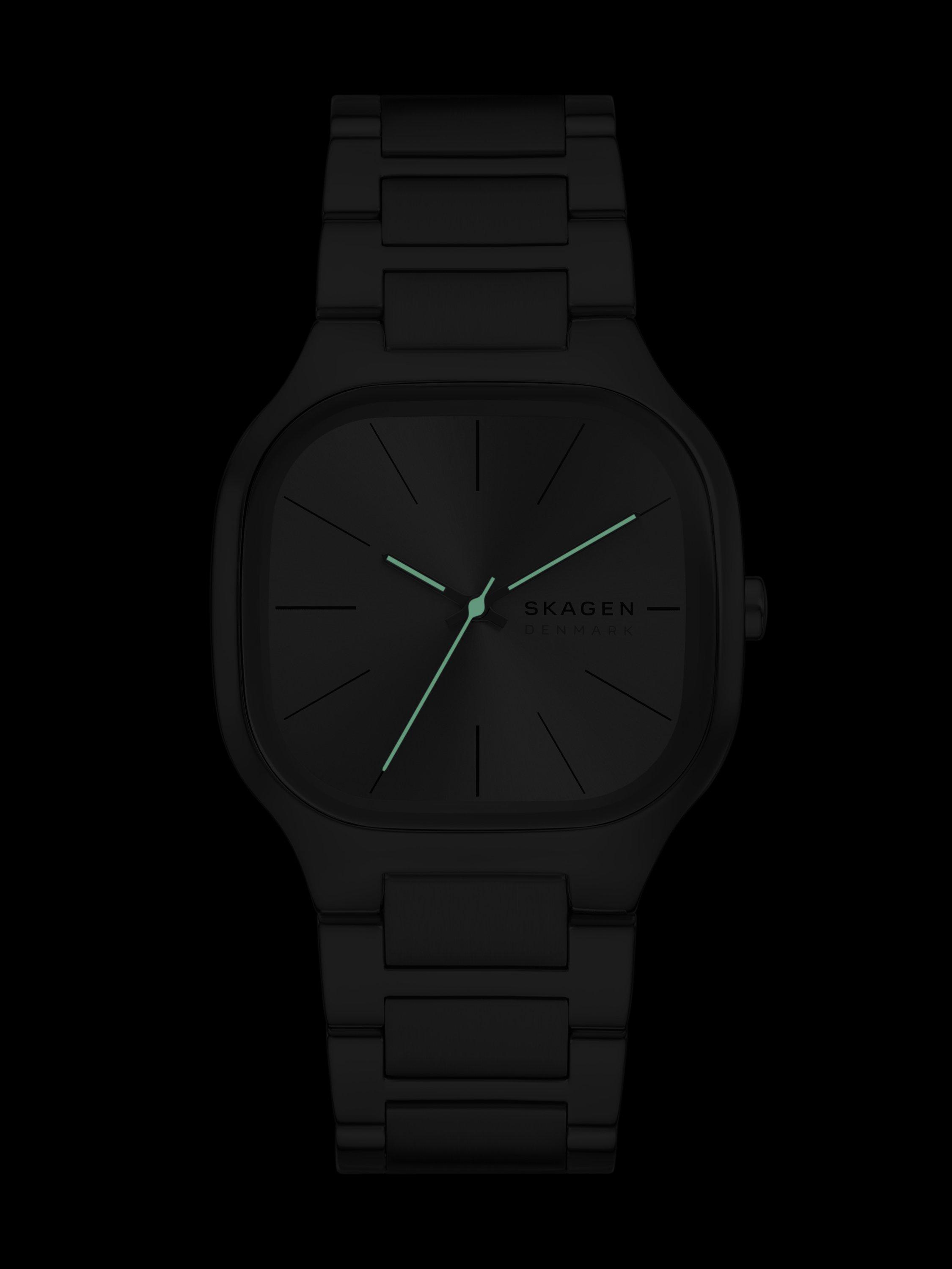 Product image 5 of 7, which shows Skagen SKW6934 Men's Mellem Bracelet Strap Watch, Silver