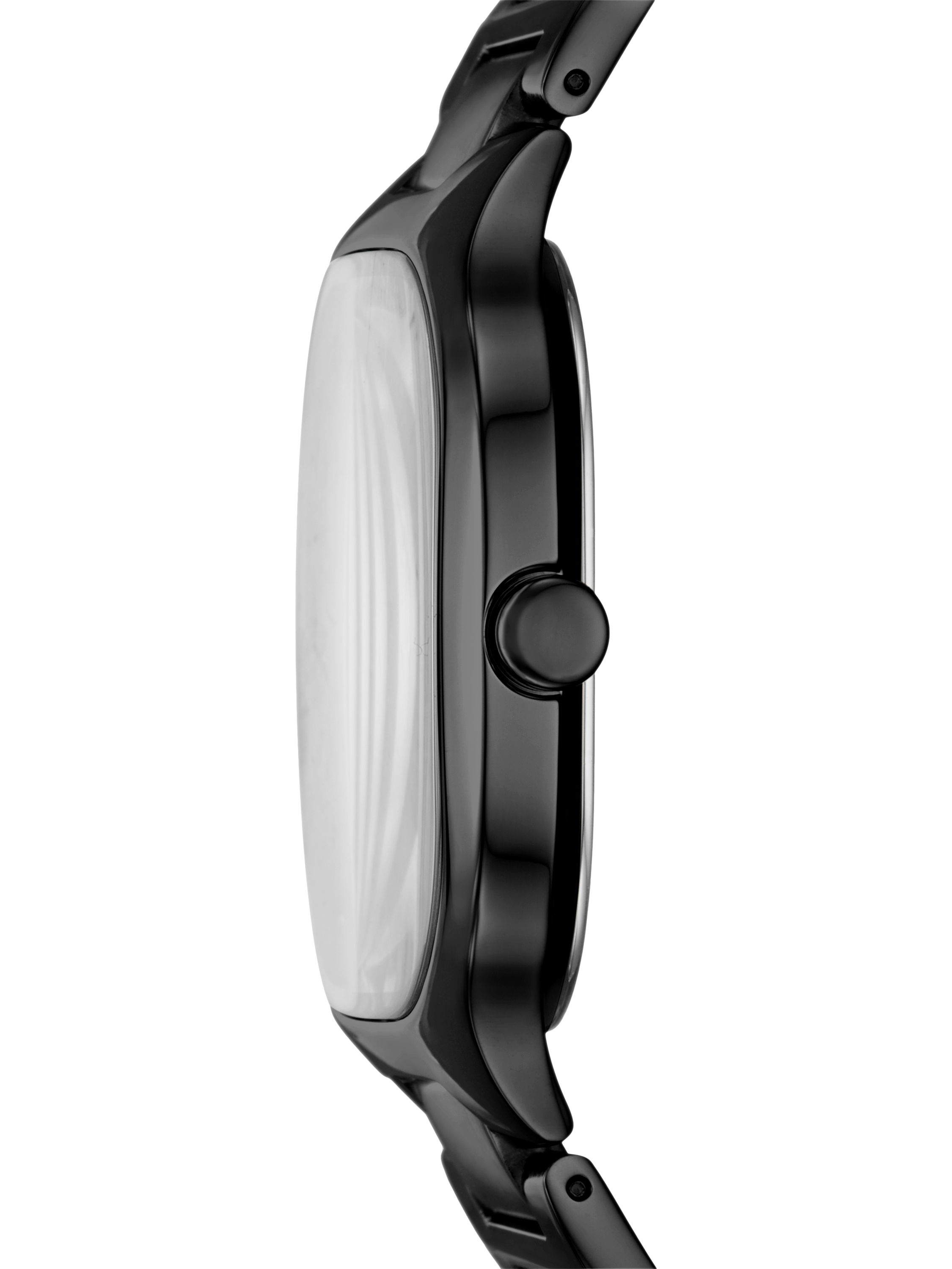Product image 2 of 6, which shows Skagen SKW6935 Men's Mellem Bracelet Strap Watch, Black