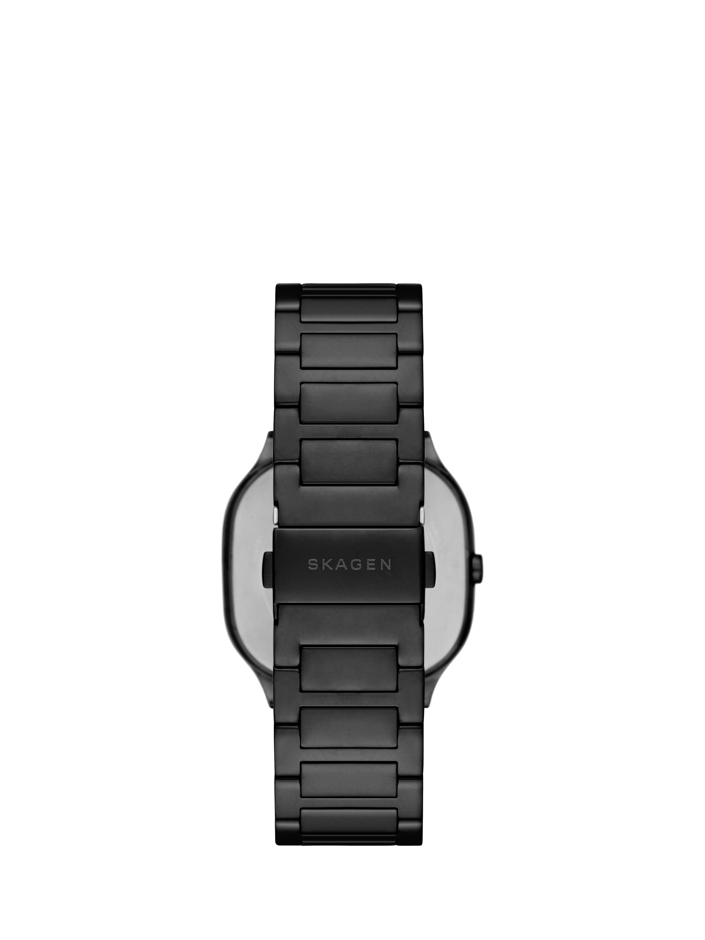 Product image 3 of 6, which shows Skagen SKW6935 Men's Mellem Bracelet Strap Watch, Black