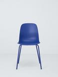 John Lewis Whitby Dining Chairs, Set of 2, Cobalt Blue