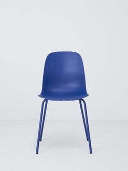 John Lewis Whitby Dining Chairs, Set of 2 - view 2, Cobalt Blue