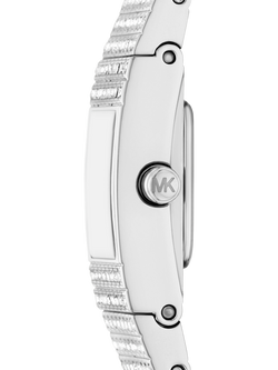 Michael Kors MK4886 Women's Darrington Crystal Bracelet Strap Watch, Silver - view 2, Silver