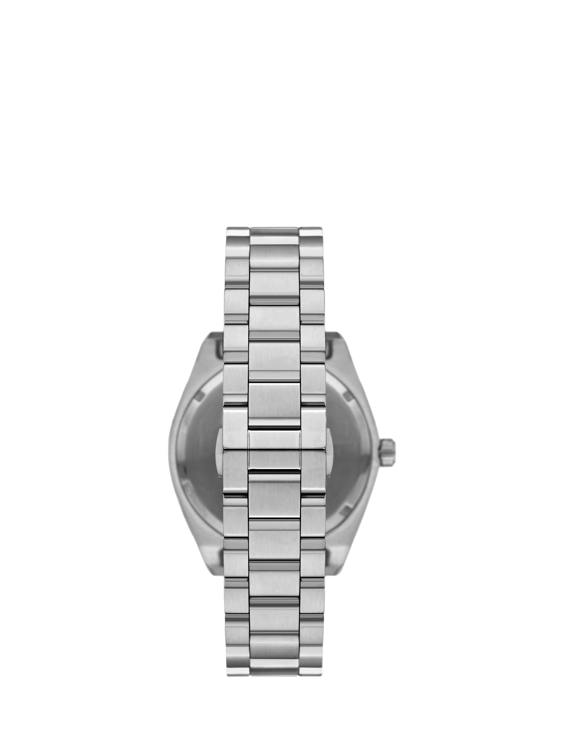 Product image 4 of 7, which shows Emporio Armani AR80077 Men's Sport Date Watch with Interchangeable Straps Set, Silver