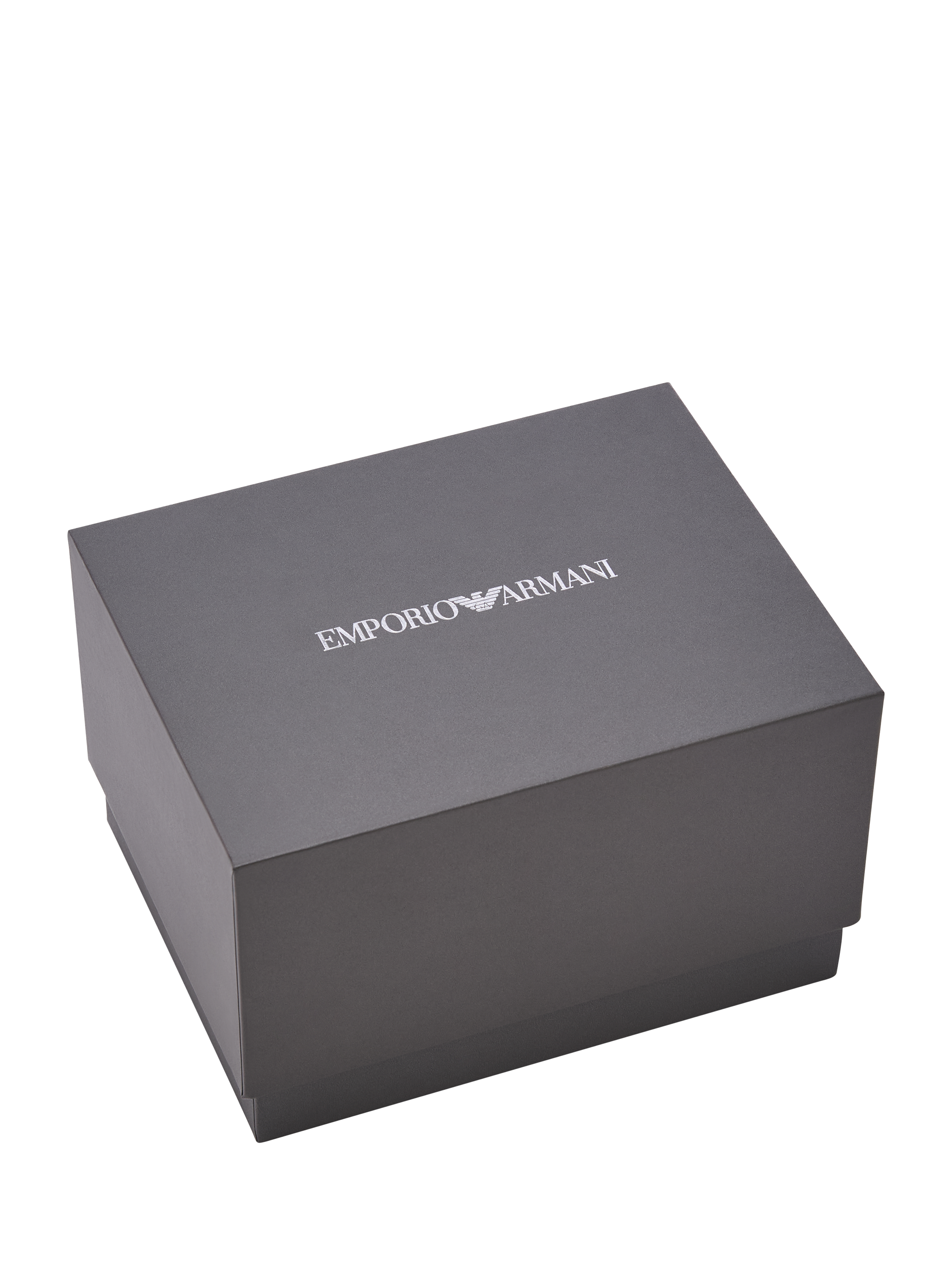 Product image 7 of 7, which shows Emporio Armani AR80077 Men's Sport Date Watch with Interchangeable Straps Set, Silver