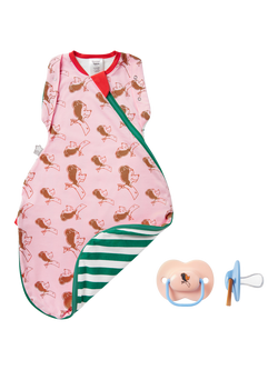 Tommee Tippee Heritage Soother and Swaddle Gift Set, Multi, Multi