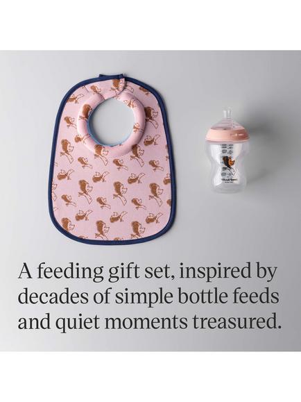 Tommee Tippee Heritage Feeding Gift Set, Pink - view 2, Pink