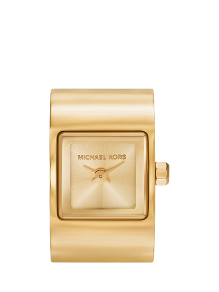 Michael Kors MK4883 Women's Darrington Watch Ring, Gold - view 2, Gold