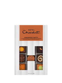 Hotel Chocolat Exquisitely Nutty H-Box, 155g, Multi