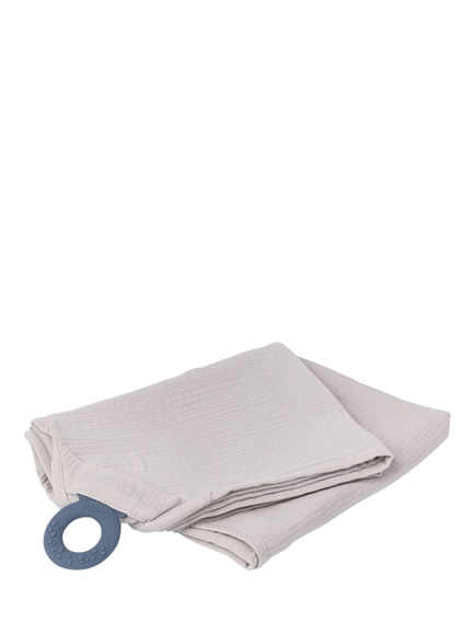 Babymoov Mom'n Play Cape GOTS Organic Cotton Breast Feeding Cover, Almond