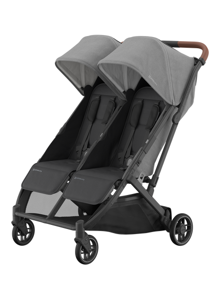UPPAbaby Minu Duo Twin Stroller, Charcoal / Grey
