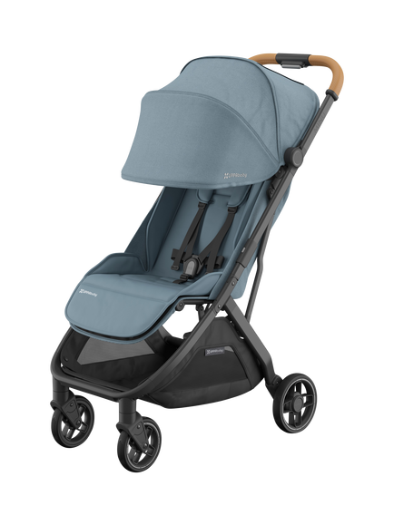 UPPAbaby MINU V3 Stroller - view 2, Stone Blue