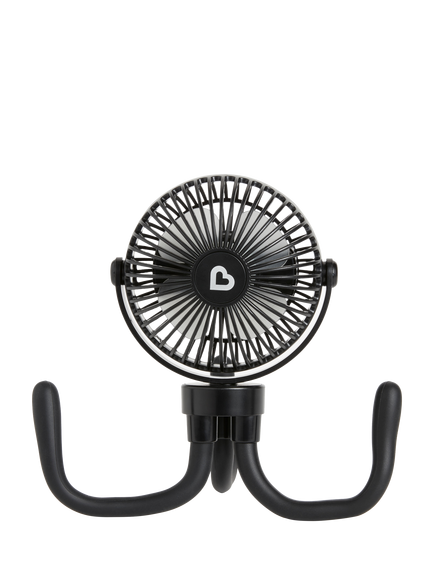 Munchkin Portable Stroller Fan, Black, Black
