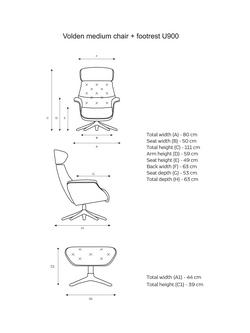 Flexlux Volden Relax Recliner Chair and Footstool, Polished Aluminium Leg - view 2, Copparo Deep Forest Grey