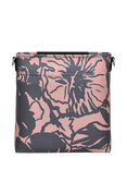 Radley Southwell Gardens Floral Small Zip-Top Crossbody Bag, Black/Blush