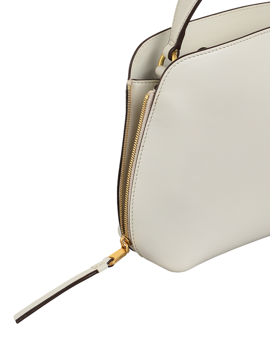 Product image 4 of 5, which shows Radley Liverpool Street Leather Small Open Top Grab Bag, Chalk