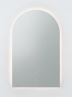 John Lewis Halo Arch Illuminated Bathroom Mirror, 