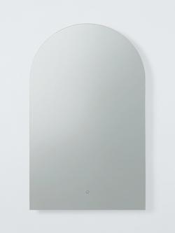 John Lewis Halo Arch Illuminated Bathroom Mirror - view 2, 