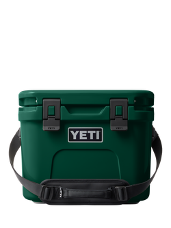 YETI Roadie 15 Hard Cooler Box, 14L, Black Forest Green