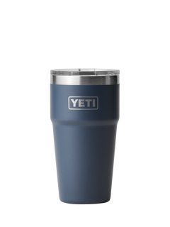 YETI Rambler Insulated Stainless Steel Stackable Cup & Lid, 591ml, Navy