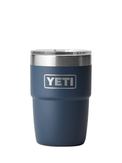 YETI Rambler Insulated Stainless Steel Stackable Cup & Lid, 237ml, Navy