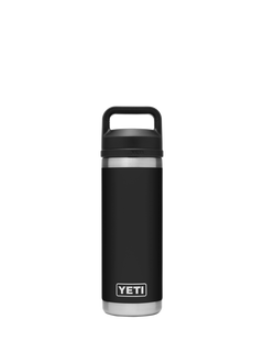 YETI Rambler Insulated Stainless Steel Drinks Bottle, 532ml, Black