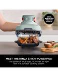 Ninja CRISPi 4-in-1 Portable Air Fryer, Sage Green