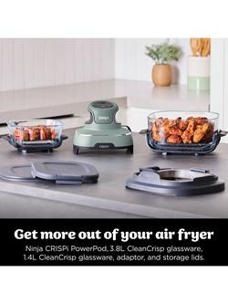 Ninja CRISPi 4-in-1 Portable Air Fryer - view 2, Sage Green