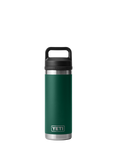 YETI Rambler Insulated Stainless Steel Drinks Bottle, 532ml, Black Forest Green