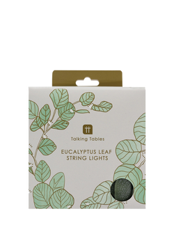 Talking Tables Eucalyptus Leaf LED String Lights - view 2, Multi