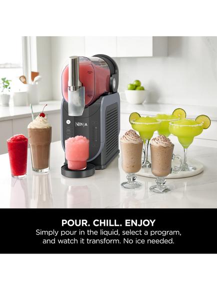 Ninja Slushi FS301UK Frozen Drink Maker, Arctic Blue Grey - view 2, Arctic Blue Grey