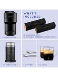 Vertuo Pop Coffee Pod Machine Barista Bundle by De'Longhi, Black