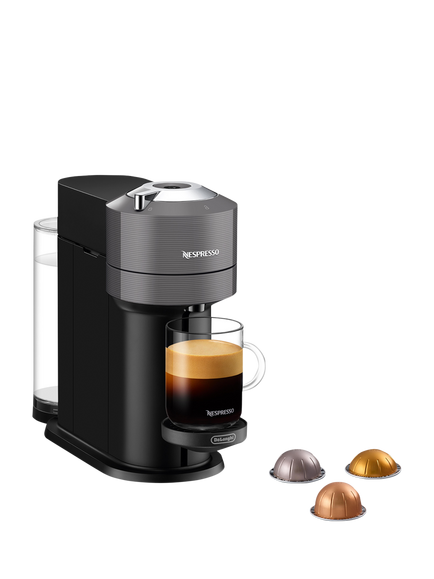 Vertuo Next Coffee Pod Machine by De'Longhi, Grey