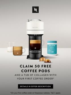 Vertuo Next Coffee Pod Machine by De'Longhi - view 2, Grey