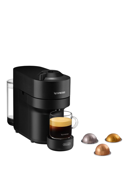 Vertuo Pop Coffee Pod Machine by De'Longhi, Liquorice Black