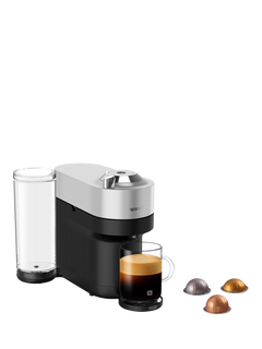 Vertuo Pop Plus Coffee Pod Machine by De'Longhi,  Silver