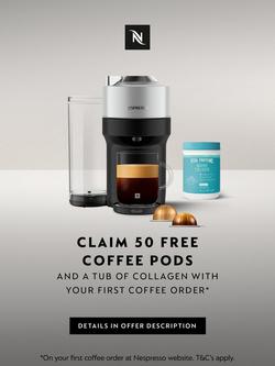 Vertuo Pop Plus Coffee Pod Machine by De'Longhi,  Silver - view 2, Silver