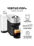 Vertuo Pop Plus Coffee Pod Machine by De'Longhi,  Silver