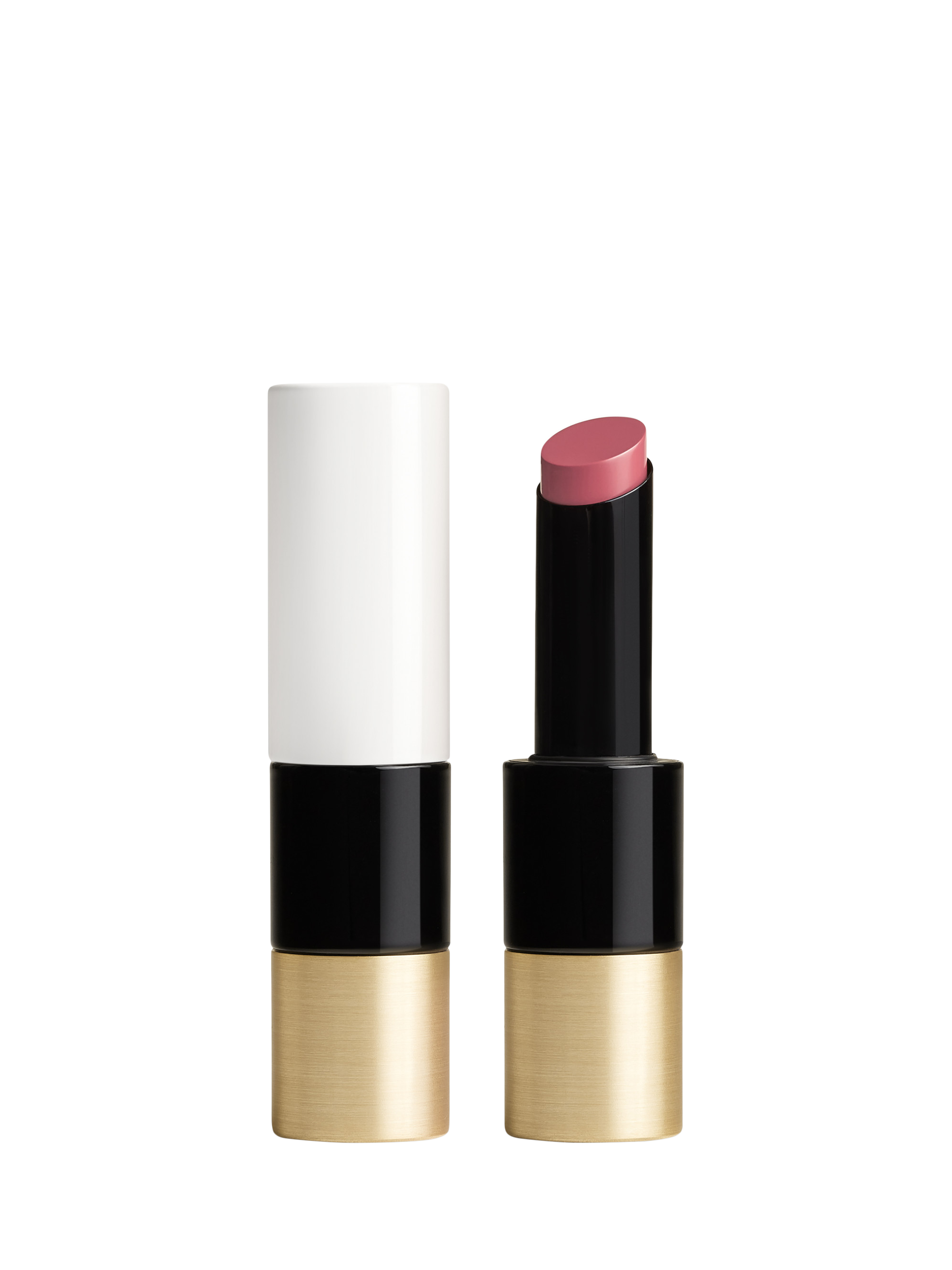 Product image 1 of 8, which shows Hermès Silky Lipstick Shine, 48 Rose Boise