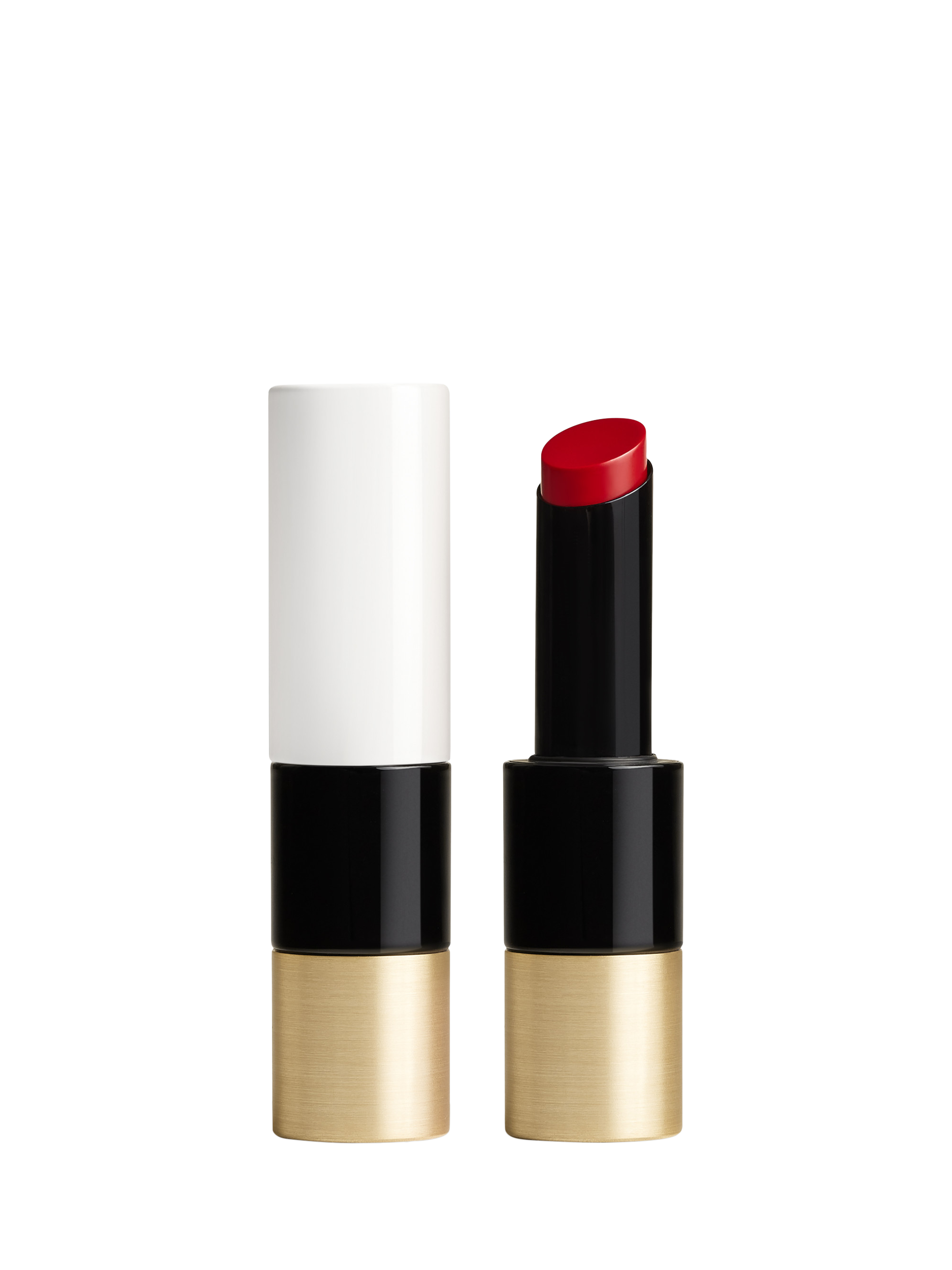 Product image 1 of 9, which shows Hermès Silky Lipstick Shine, 77 Rouge Grenade