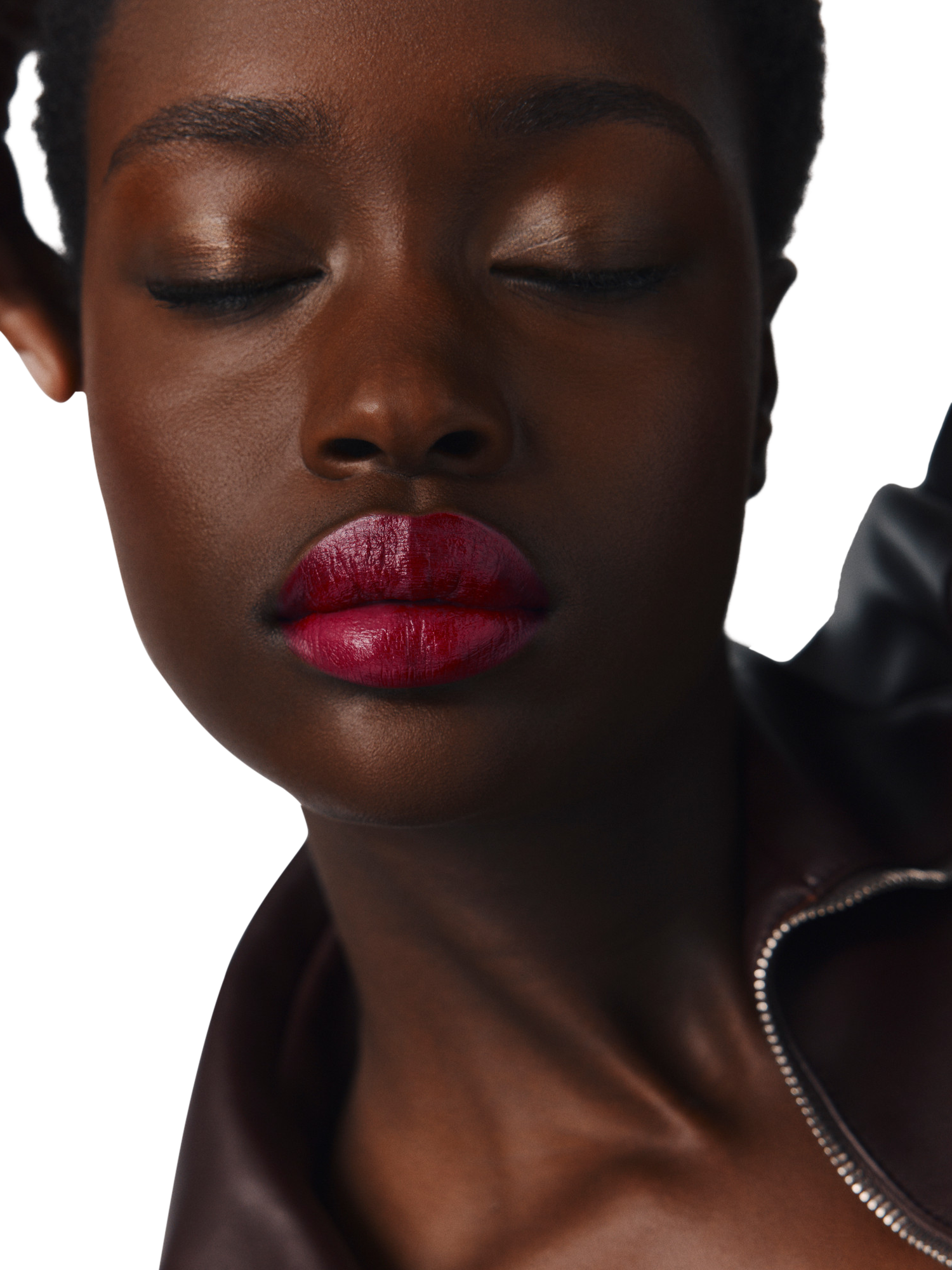Product image 6 of 9, which shows Hermès Silky Lipstick Shine, 77 Rouge Grenade