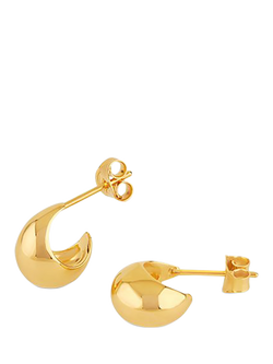 Dinny Hall Scoop Stud Hoop Earrings, Mini, Gold