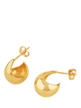 Dinny Hall Scoop Stud Hoop Earrings, Small