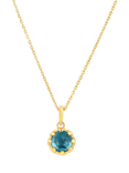 Dinny Hall Gold Plated Rose Cut Charm Pendant