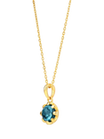 Dinny Hall Gold Plated Rose Cut Charm Pendant