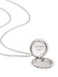 Dinny Hall Sterling Silver Engraved Sun Locket