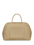 Radley Liverpool Street Icon Leather Medium Zip-Top Grab Bag, Stone