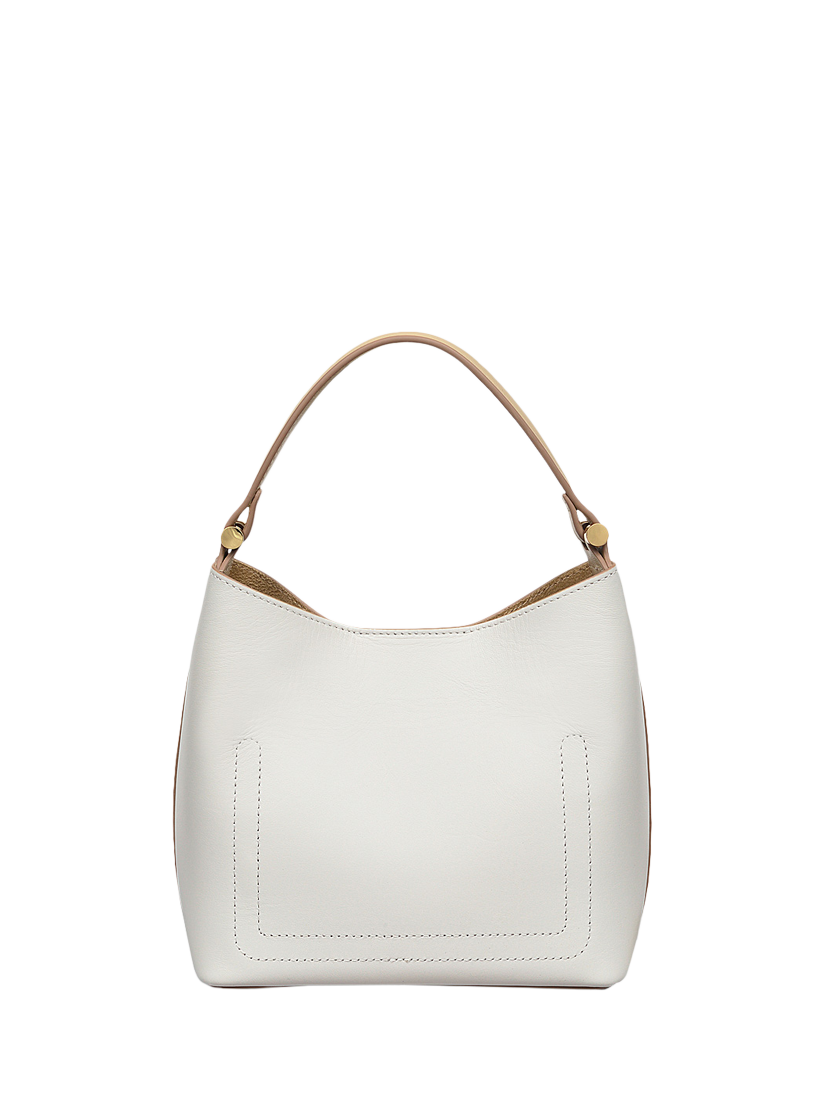 Product image 2 of 6, which shows Radley RHS Floral Leather Crossbody Bag, Chalk