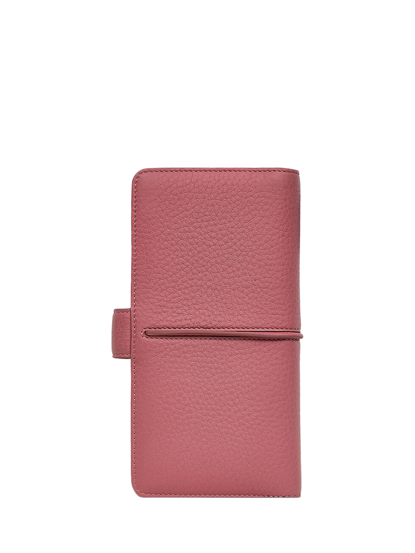 Product image 2 of 3, which shows Radley Hillgate Leather Large Bifold Purse, Sienna Pink