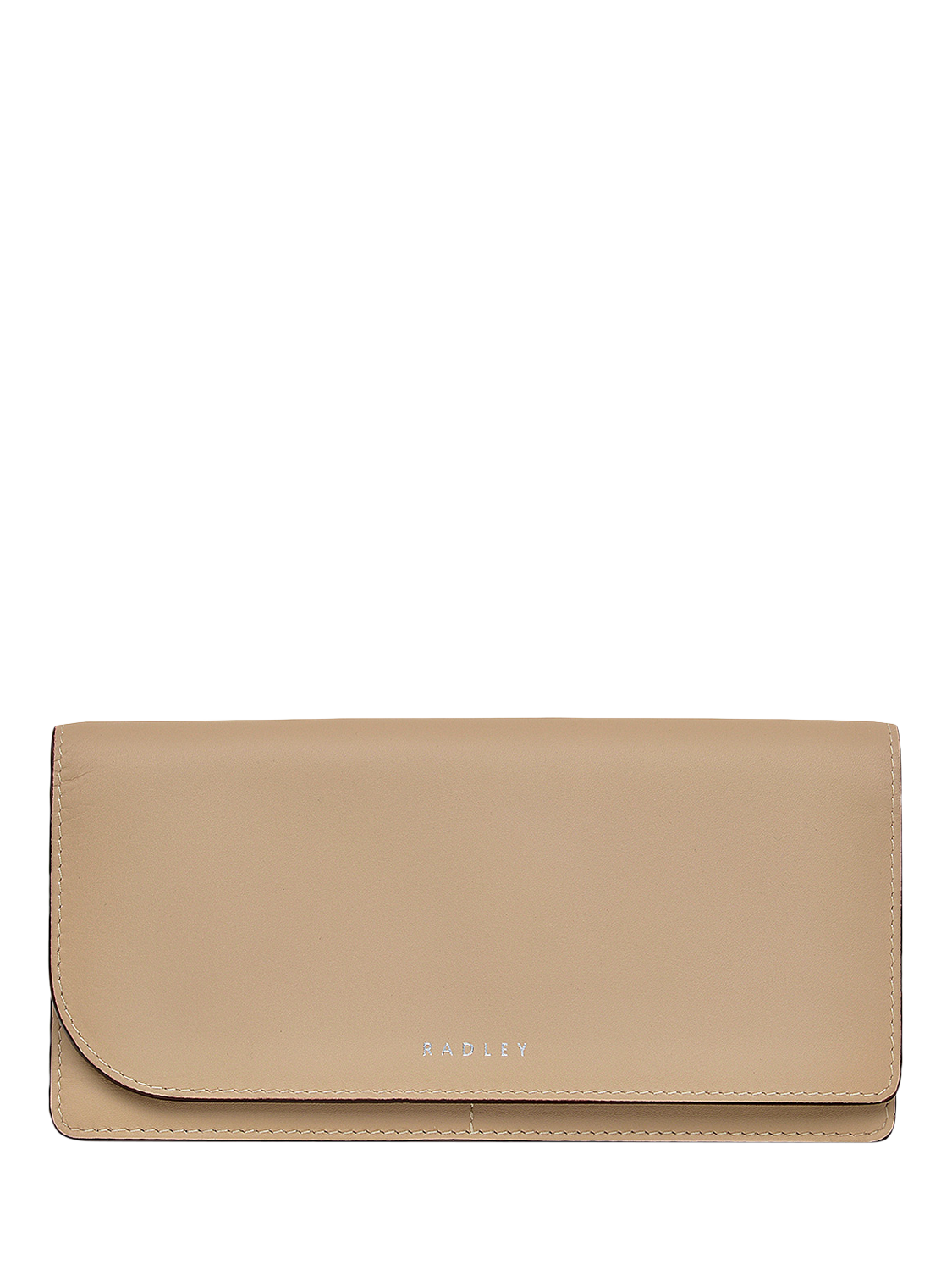 Product image 1 of 4, which shows Radley Pockets Leather Large Bifold Matinee Purse, Stone