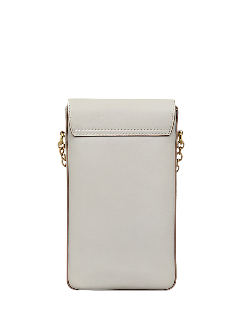 Product image 2 of 4, which shows Radley RHS Leather Medium Phone Cross Body Bag, Chalk